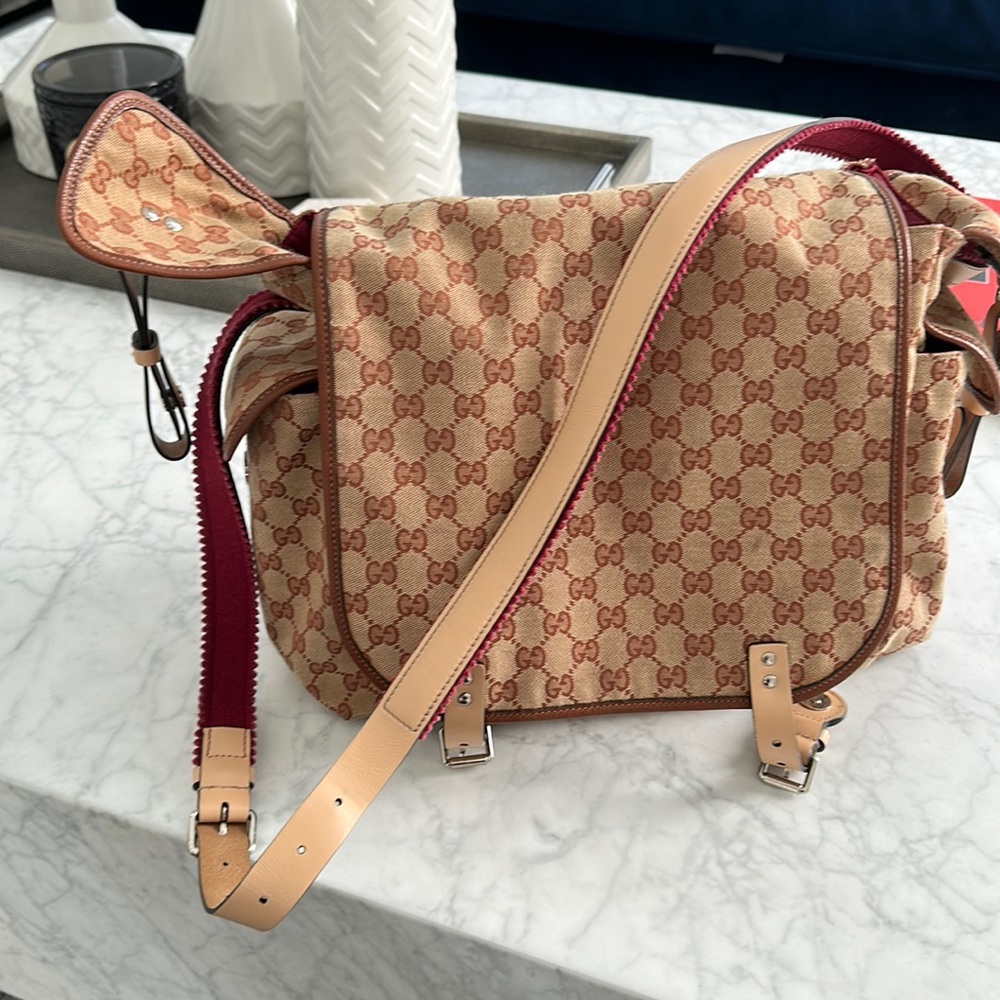 Gucci diaper bag!